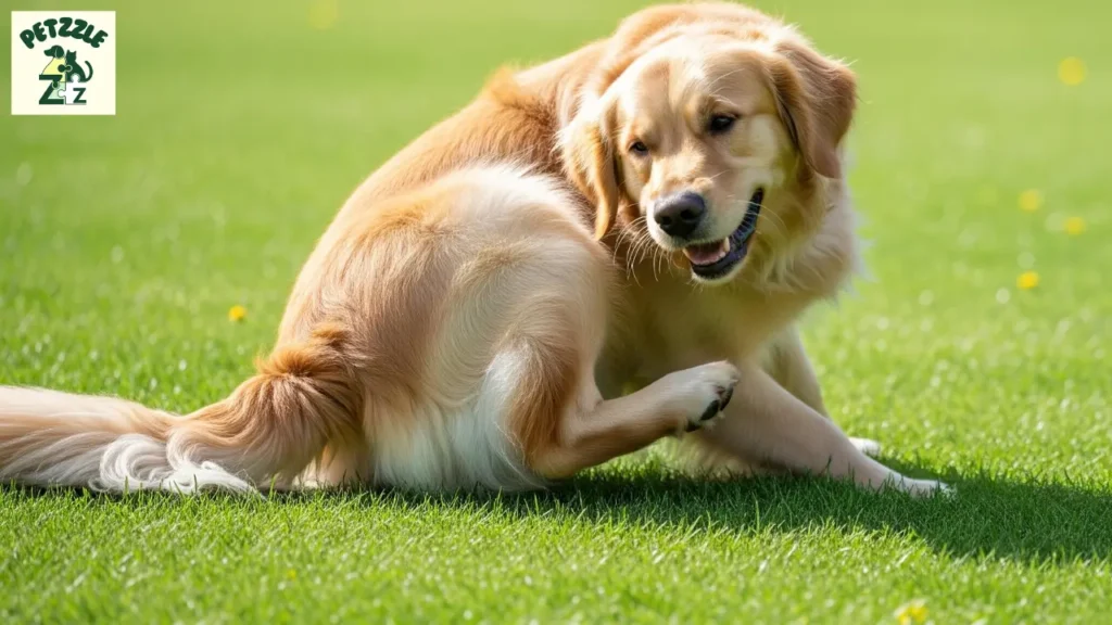 por que os cães rolam na grama