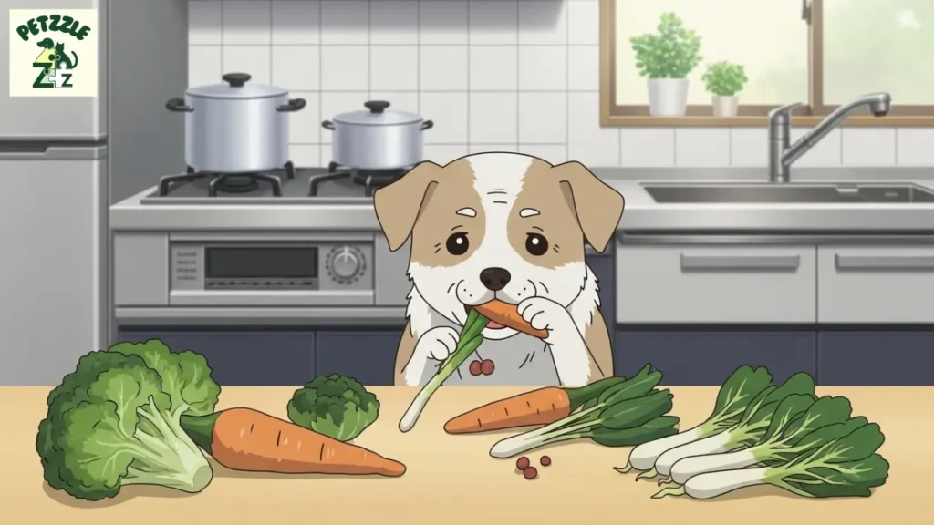 Comida vegana para cães idosos